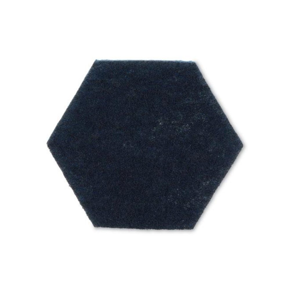 Low Scratch Scour Pad 2000HEX, 5.75" x 5", Blue, 15/Carton. Picture 4