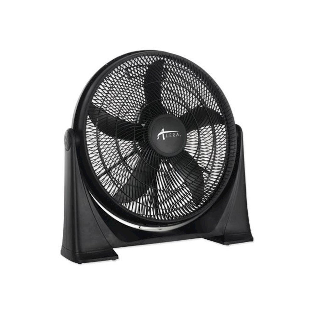 20" Super-Circulator 3-Speed Tilt Fan, Plastic, Black. Picture 1