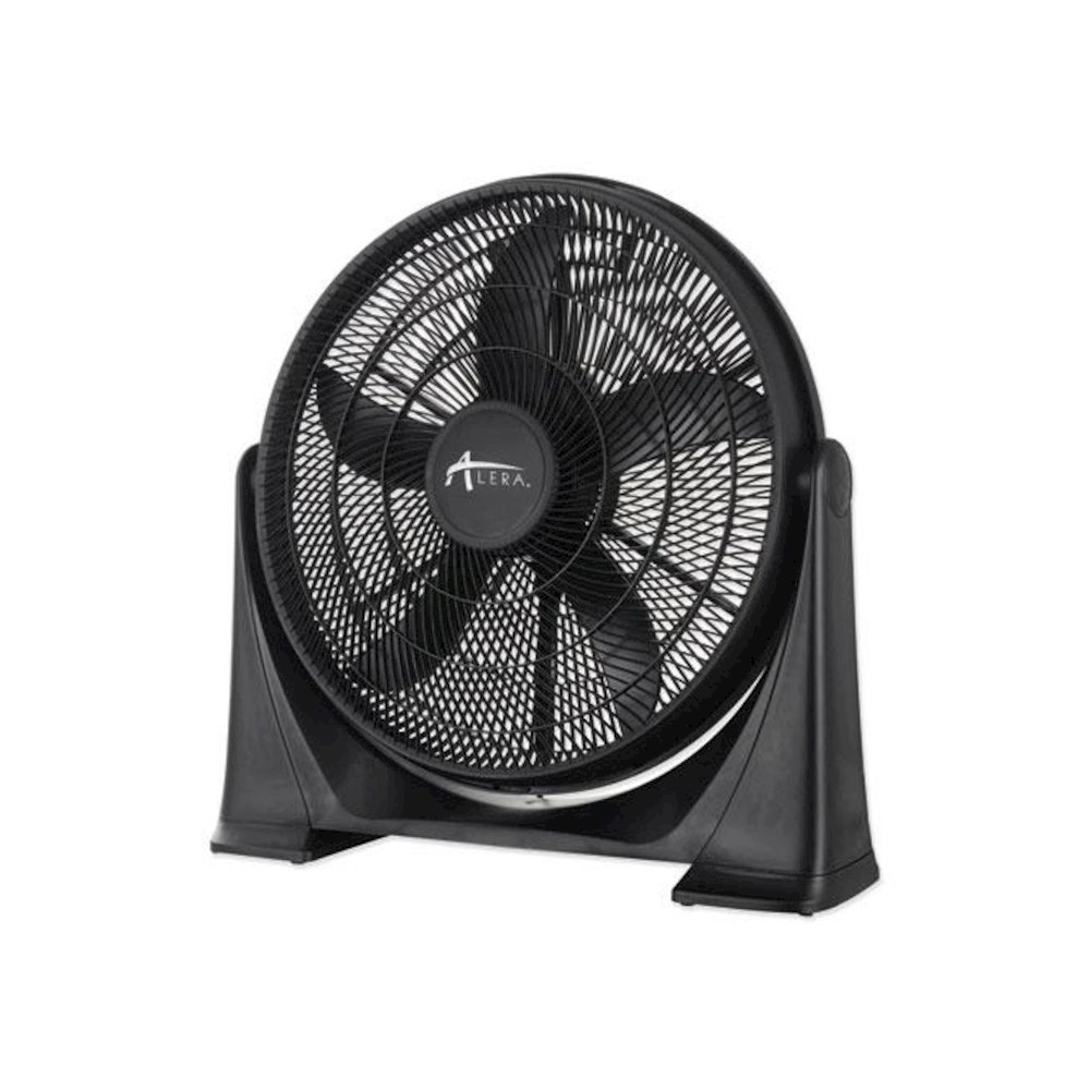 20" Super-Circulator 3-Speed Tilt Fan, Plastic, Black. Picture 2