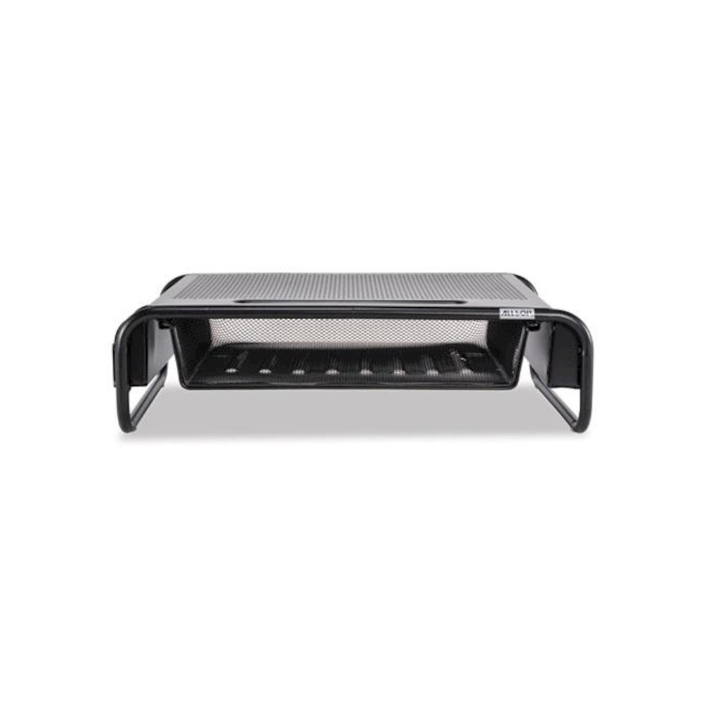 Metal Art Organizer 5 Monitor, 18" x 11.8" x 5.1", Black, Supports 30 lbs. Picture 1