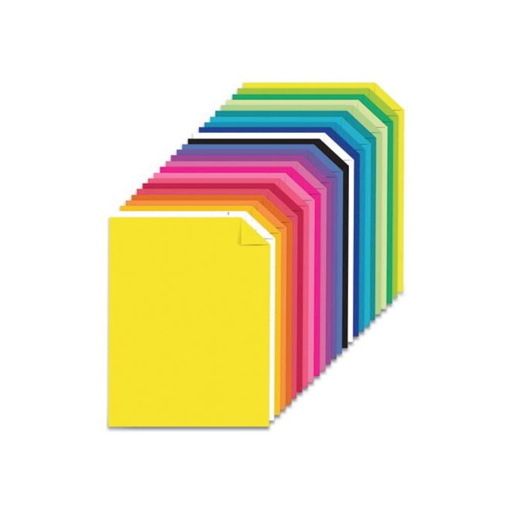Color Paper - "Spectrum" Assortment, 24 lb Bond Weight, 8.5 x 11, 25 Assorted Spectrum Colors, 200/Pack. Picture 2