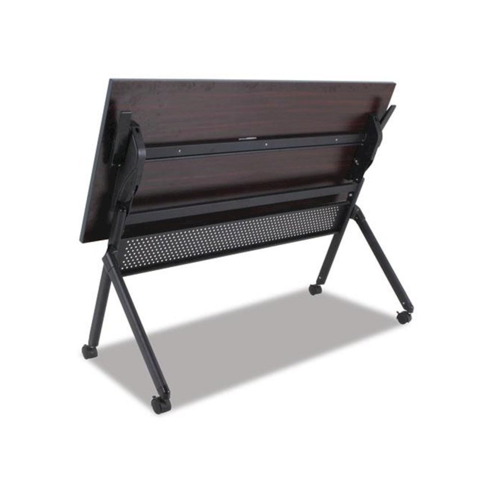 Flip and Nest Table Base, 55.88w x 23.63d x 28.5h, Black. Picture 6