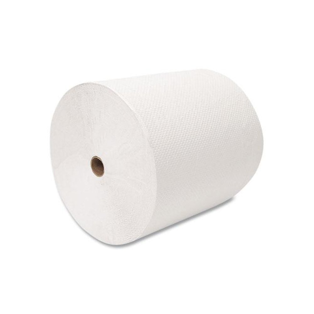 Valay Proprietary Roll Towels, 1-Ply, 8" x 800 ft, White, 6 Rolls/Carton. Picture 5