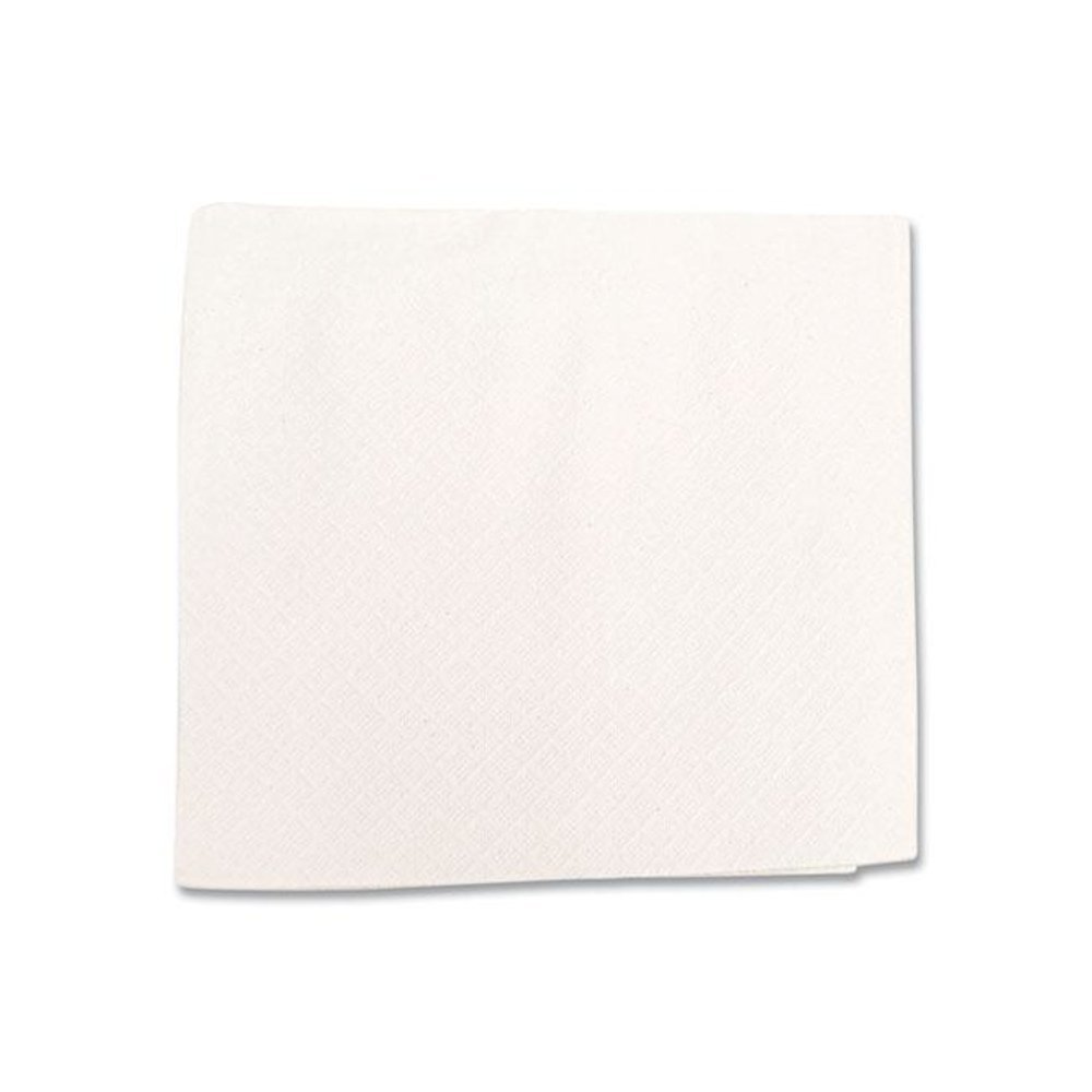 Morsoft Dinner Napkins, 1-Ply, 16 x 16, White, 250/Pack, 12 Packs/Carton. Picture 6
