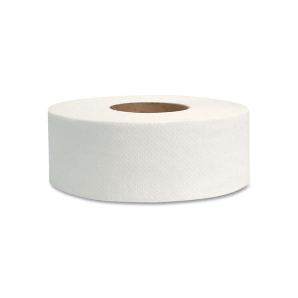Jumbo Bath Tissue, Septic Safe, 2-Ply, 3.3" x 500 ft, White, 12 Rolls/Carton. Picture 2
