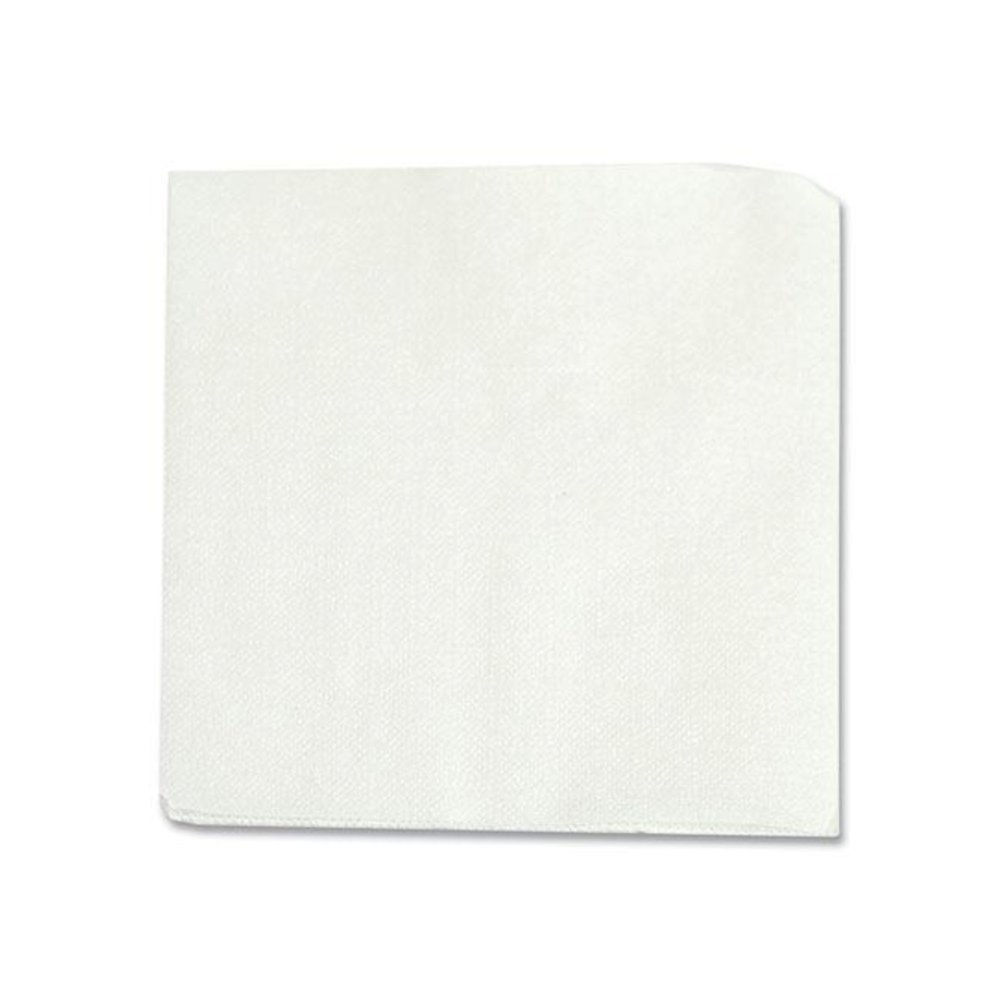Morsoft Beverage Napkins, 1-Ply, 9 x 9, White, 500/Pack, 8 Packs/Carton. Picture 5