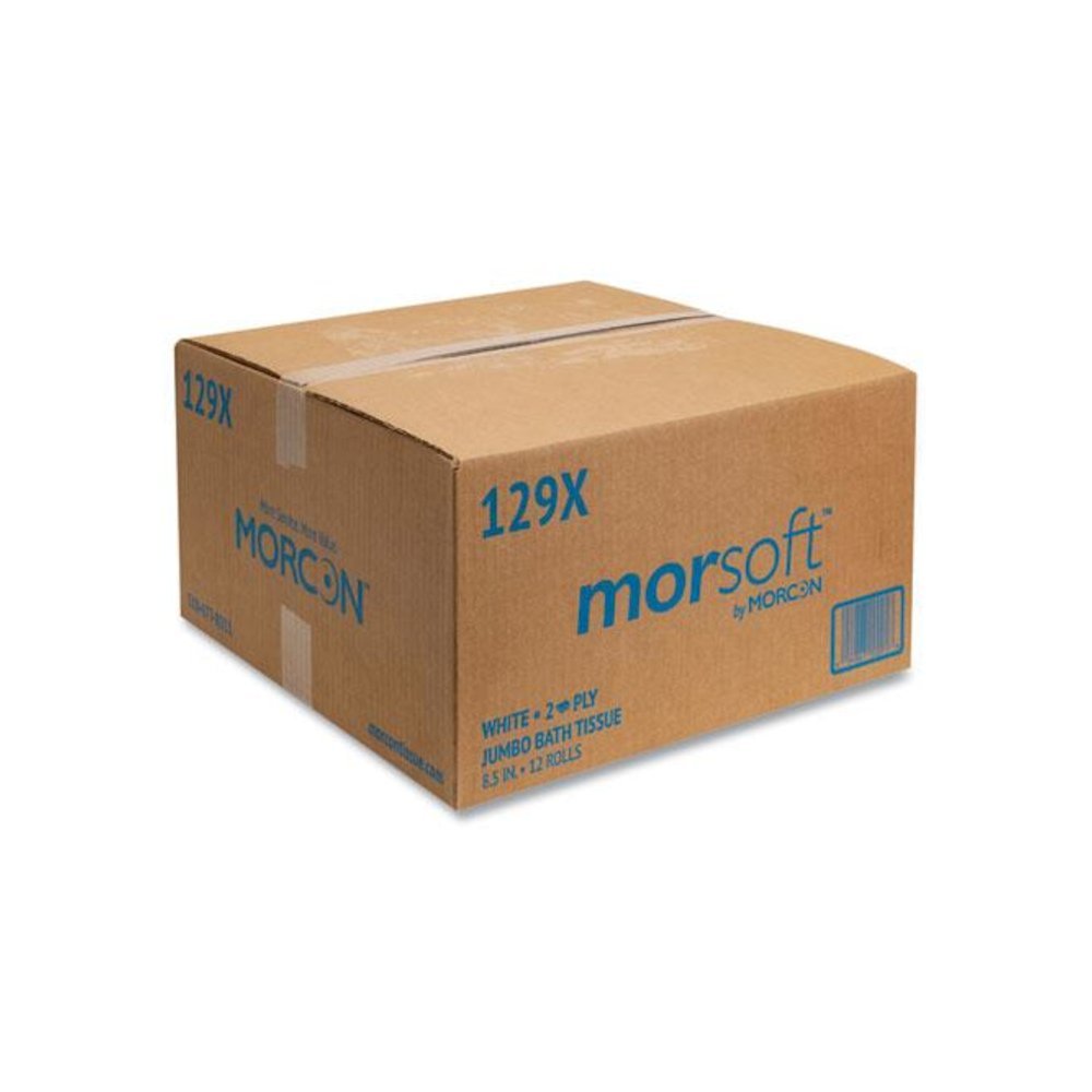 Jumbo Bath Tissue, Septic Safe, 2-Ply, 3.3" x 500 ft, White, 12 Rolls/Carton. Picture 6