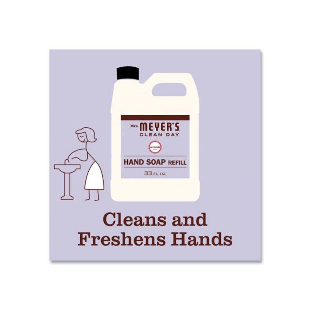 Clean Day Liquid Hand Soap Refill, Lavender Scent, 33 oz. Picture 2