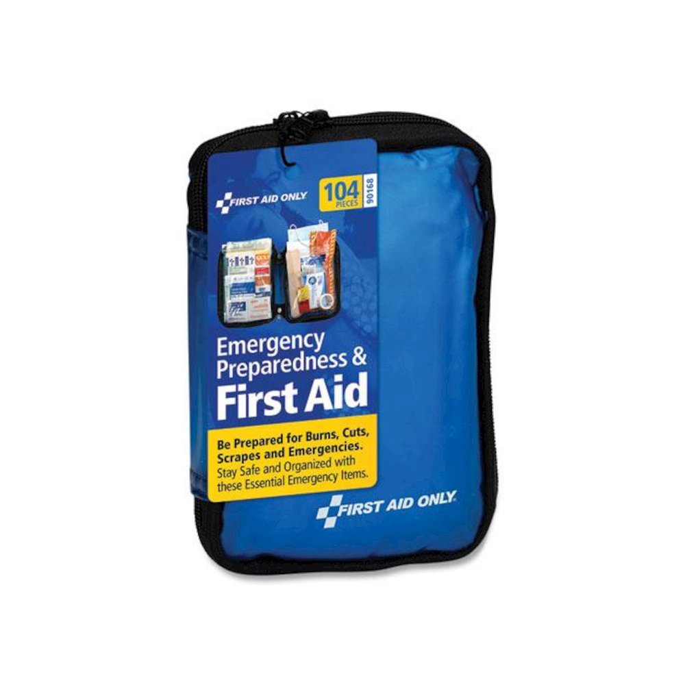 Soft-Sided First Aid and Emergency Kit, 104 Pieces, Soft Fabric Case. Picture 2