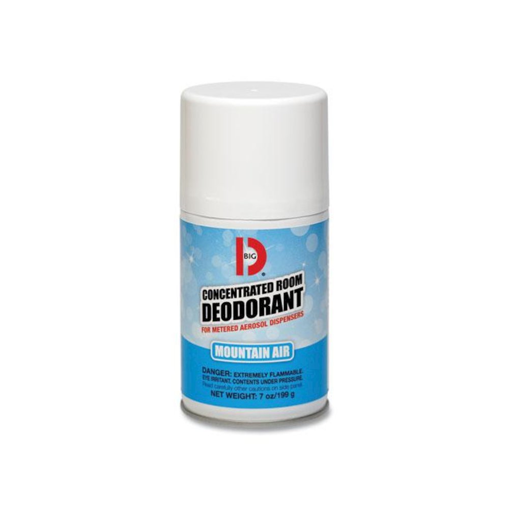 Metered Concentrated Room Deodorant, Mountain Air, 7 oz Aerosol Spray, 12/Carton. Picture 1