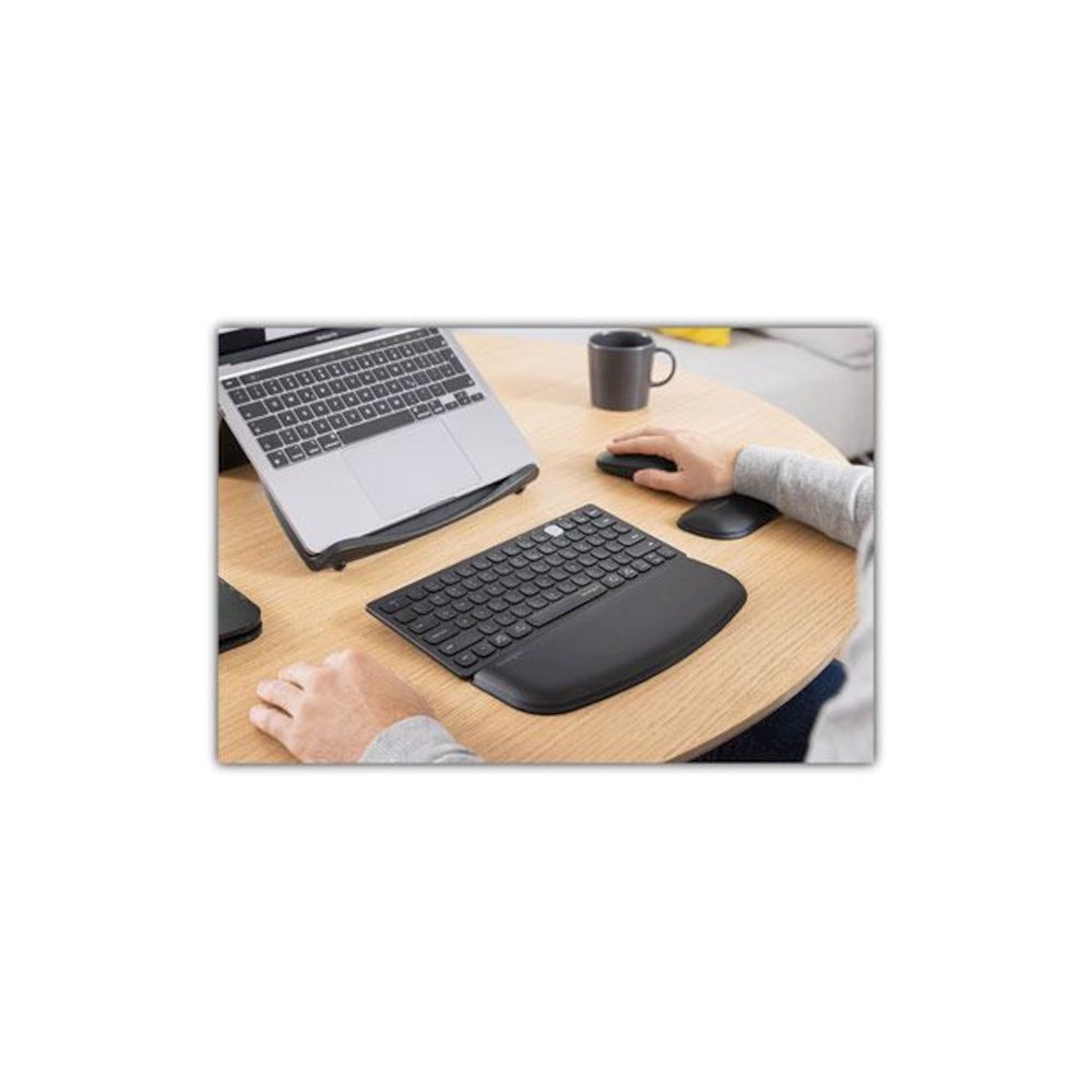ErgoSoft Wrist Rest for Standard Mouse, 8.7 x 7.8, Black. Picture 7