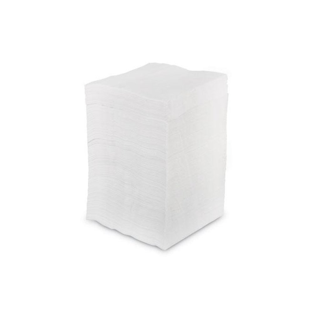 1/4-Fold Lunch Napkins, 1-Ply, 11.8 x 11.2, White, 6,000/Carton. Picture 1