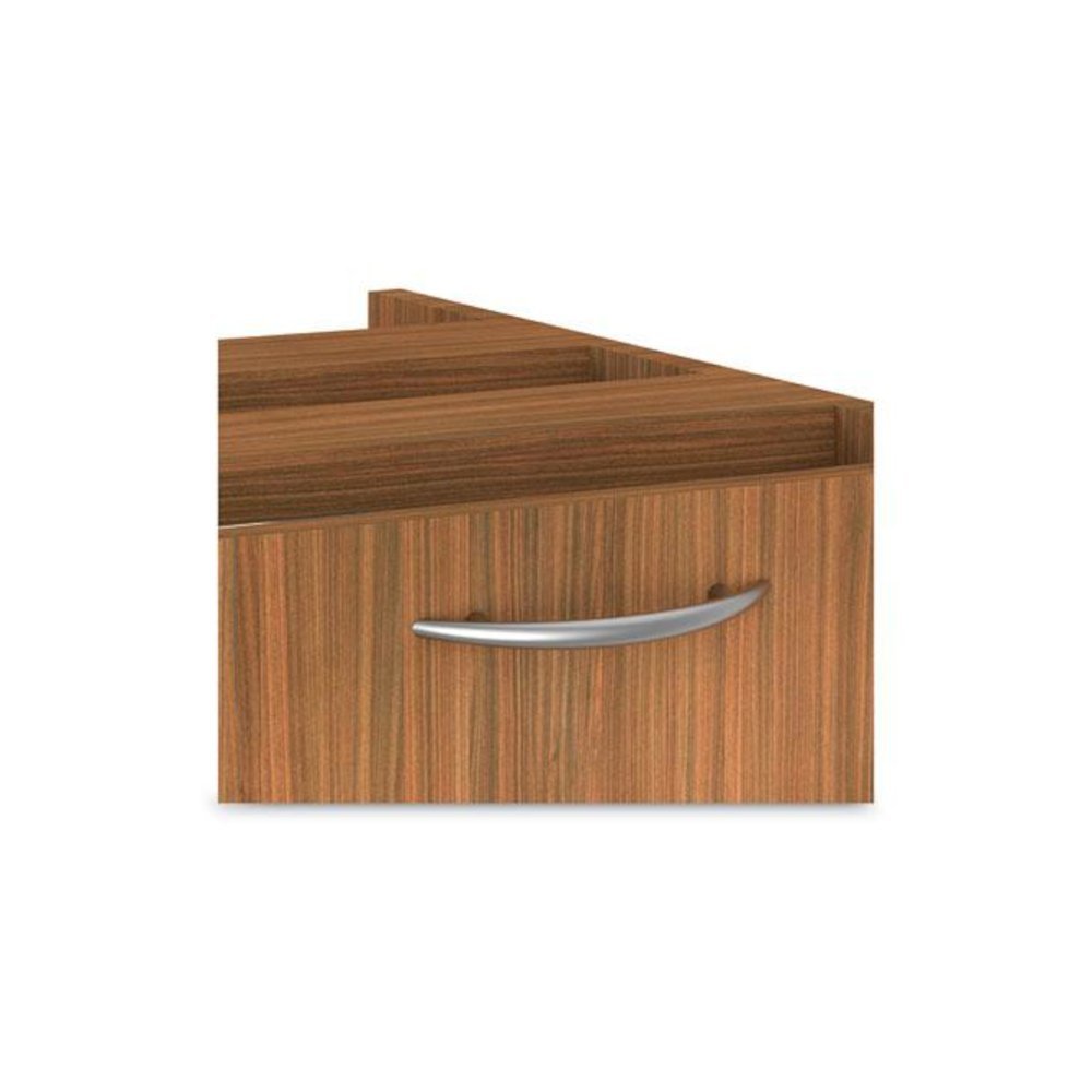 Alera Valencia Series Hanging Pedestal File, Left/Right, 2-Drawer: Box/File, Legal/Letter, Modern Walnut,15.63 x 20.5 x 19.25. Picture 5