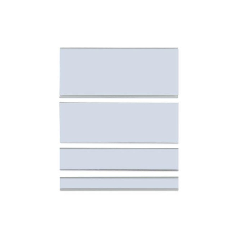 Clear Magnetic Label Holders, Side Load, 6 x 2.5, 10/Pack. Picture 4