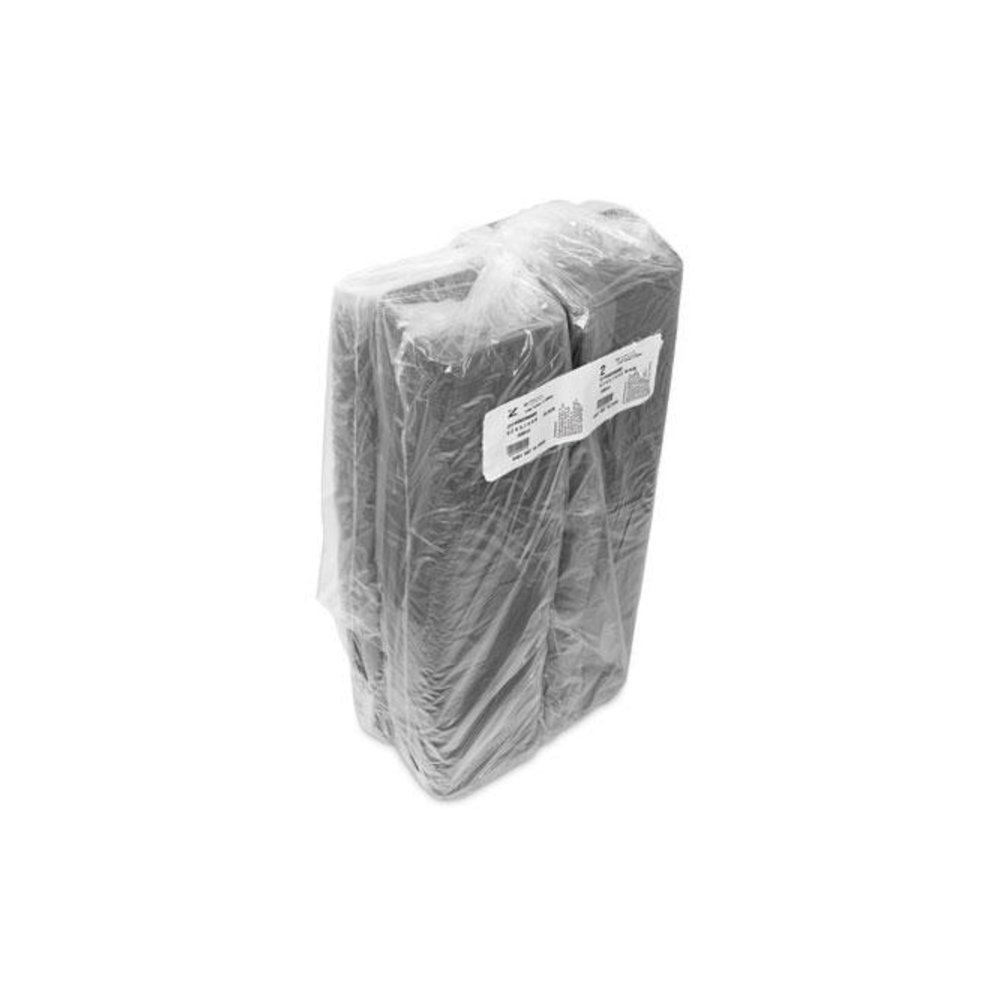 Supermarket Tray, #2, 8.2 x 5.7 x 0.91, Black, Foam, 500/Carton. Picture 2