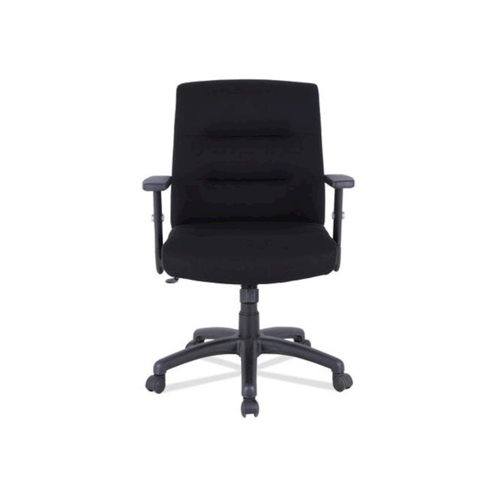 Alera Kesson Series Petite Office Chair, Supports Up to 300 lb, 17.71" to 21.65" Seat Height, Black. Picture 6
