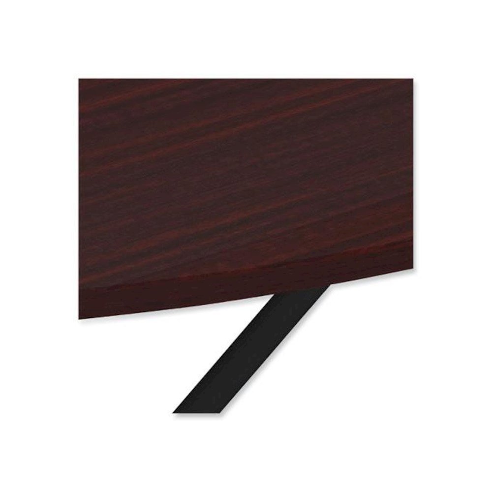 Round Wood Folding Table, 59" Diameter x 29.13h, Mahogany. Picture 6