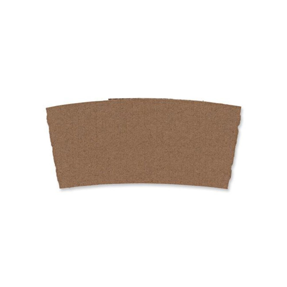 Cup Sleeves, Fits 10 oz to 20 oz Hot Cups, Kraft, 1,200/Carton. Picture 1