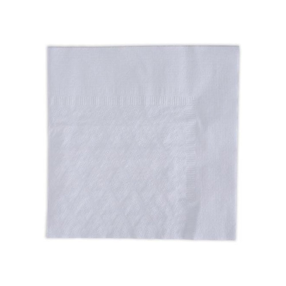 Dinner Napkin, 1-Ply, 17 x 17, White, 250/Pack, 12 Packs/Carton. Picture 6