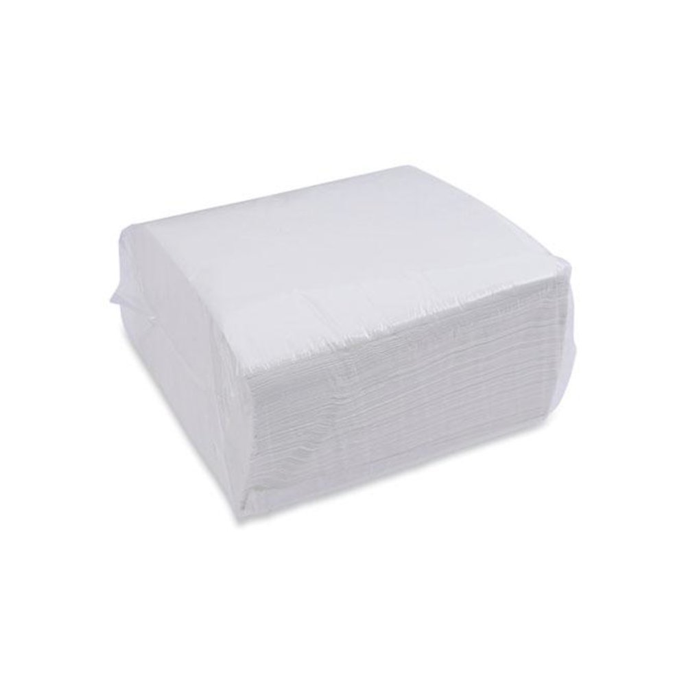 Dinner Napkin, 1-Ply, 17 x 17, White, 250/Pack, 12 Packs/Carton. Picture 7