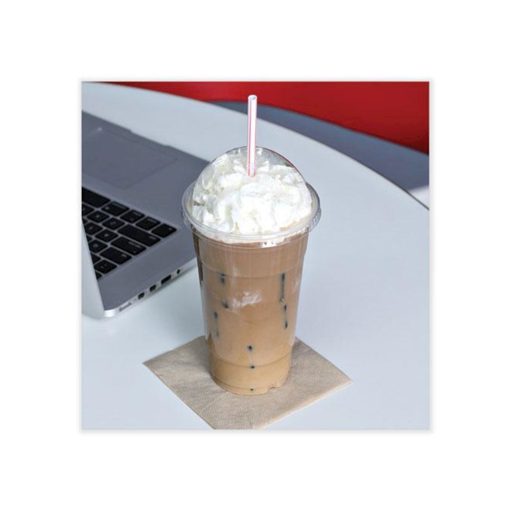 Clear Plastic PET Cups, 24 oz, 50 Cups/Sleeve, 12 Sleeves/Carton. Picture 5