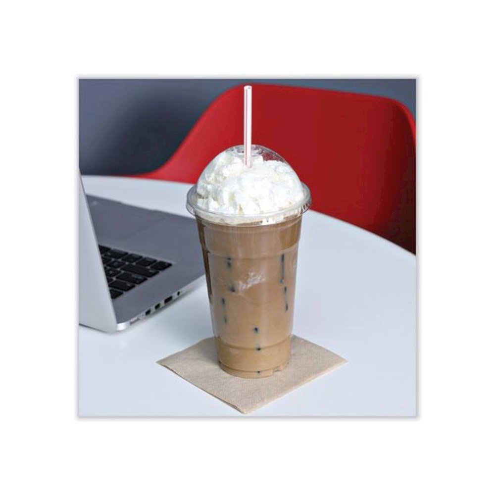 Clear Plastic PET Cups, 24 oz, 50 Cups/Sleeve, 12 Sleeves/Carton. Picture 6