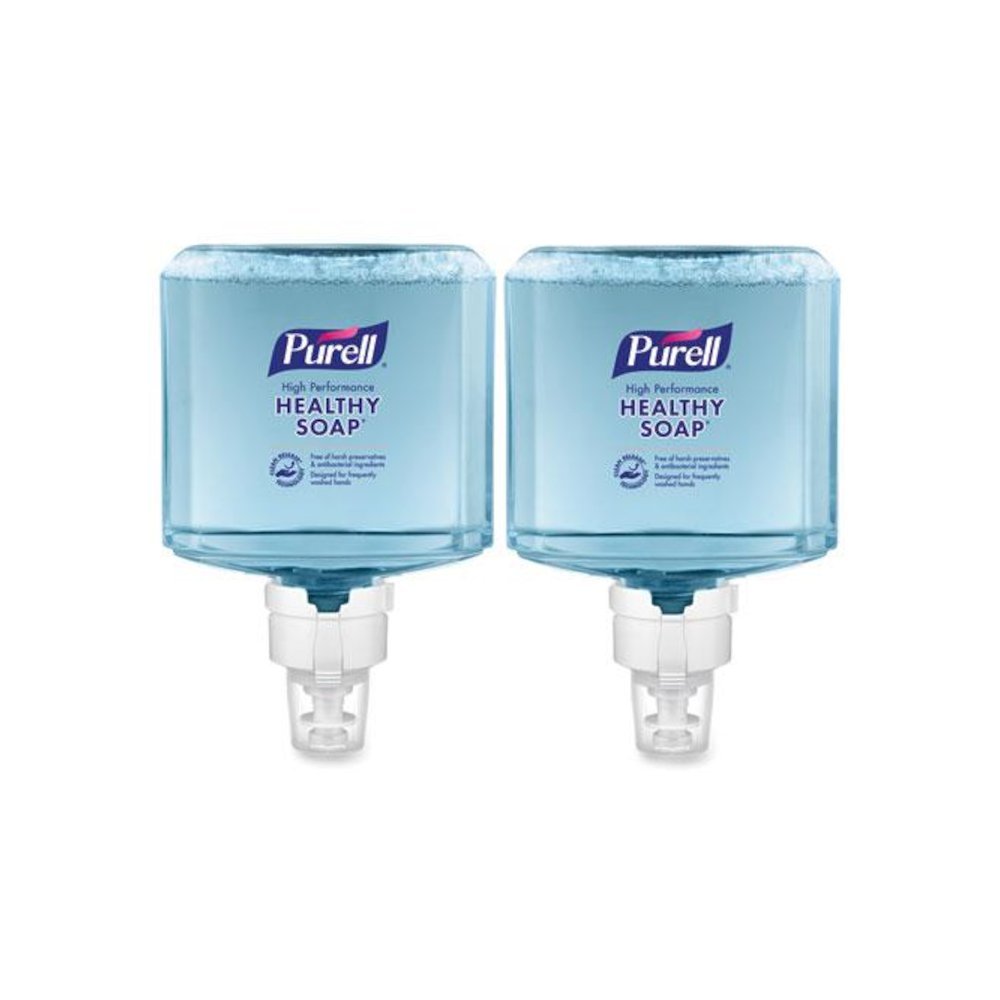 CLEAN RELEASE Technology (CRT) HEALTHY SOAP High Performance Foam Refill, For ES8 Dispensers, Fragrance-Free, 1,200 mL, 2/CT. Picture 1