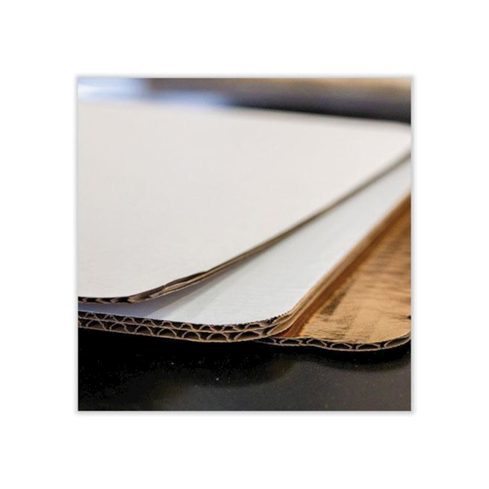 Bakery Bright White Cake Pad, Double Wall Pad, 19 x 14 x 0.31, White, Paper, 50/Carton. Picture 2