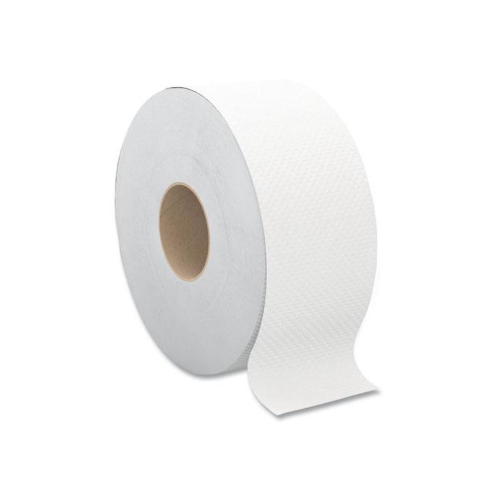 JRT Jumbo Bath Tissue, Septic Safe, 2-Ply, 3.5" x 750 ft, White, 12 Rolls/Carton. Picture 3