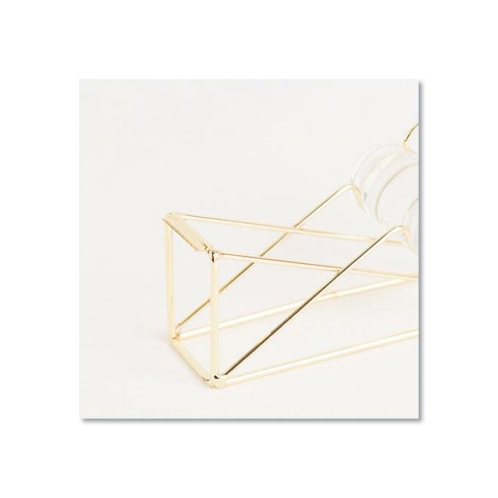 Vena Tape Dispenser, 1" Core, Metal, Gold. Picture 2