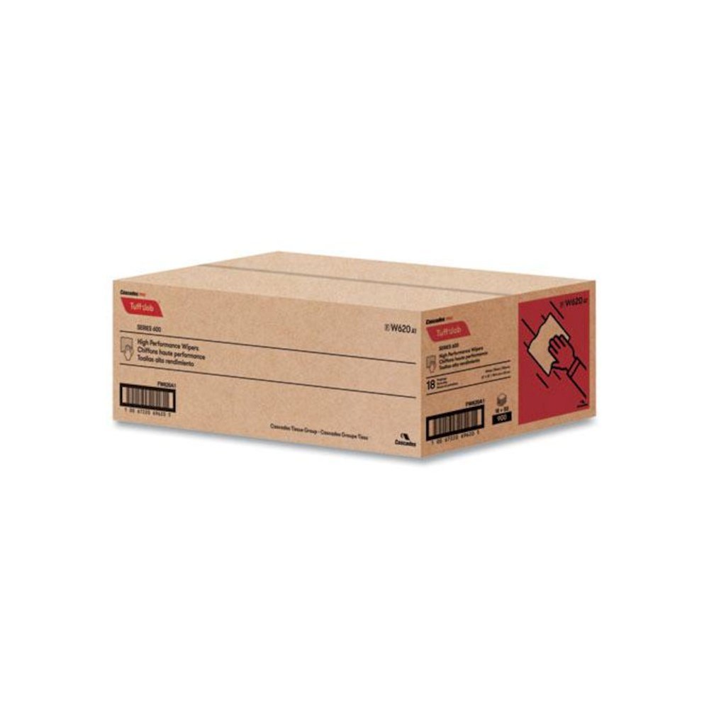 Tuff-Job S600 High Performance Wipers, 12 x 13, 50/Bag, 18 Bags/Carton. Picture 3