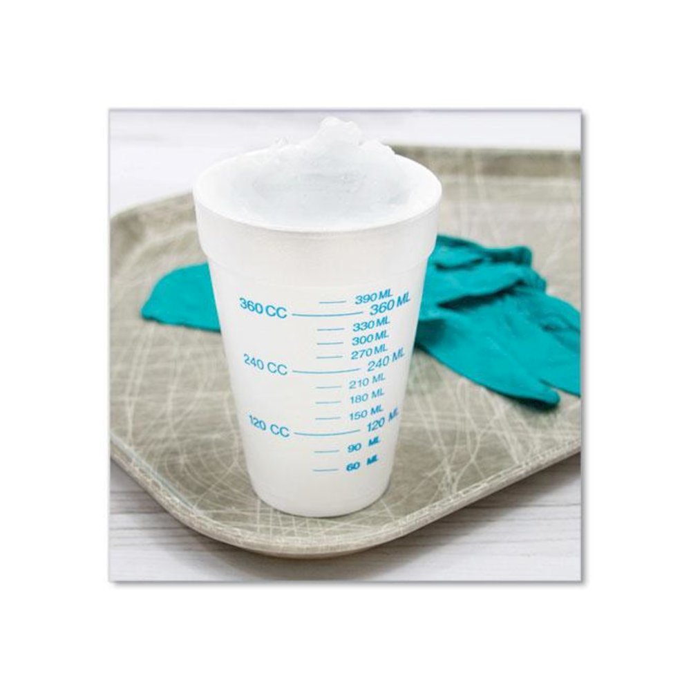 Graduated Foam Medical Cups, 16 oz, White, 25/Pack, 40 Packs/Carton. Picture 4