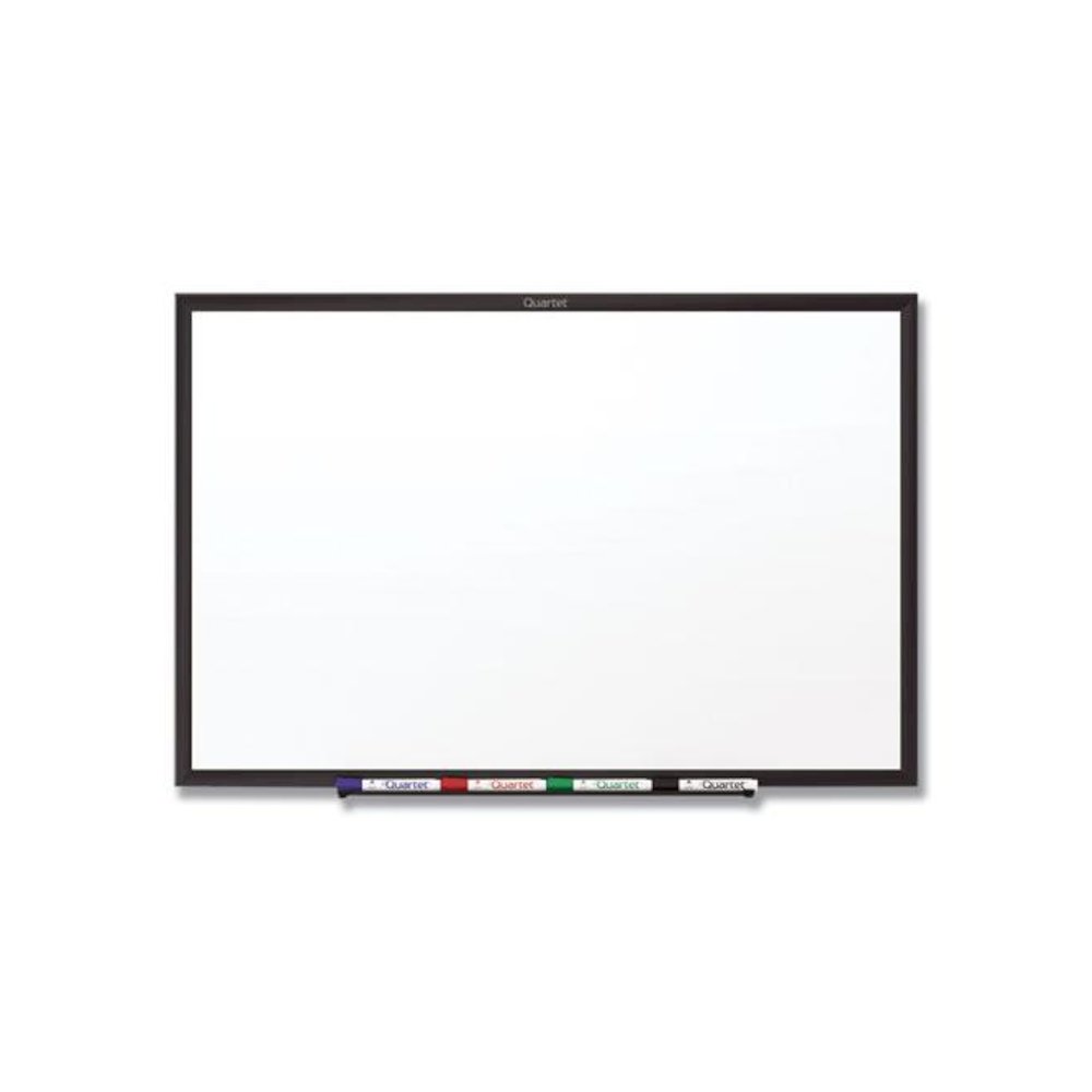 Classic Series Total Erase Dry Erase Boards, 96" x 48", White Surface, Black Aluminum Frame. Picture 9