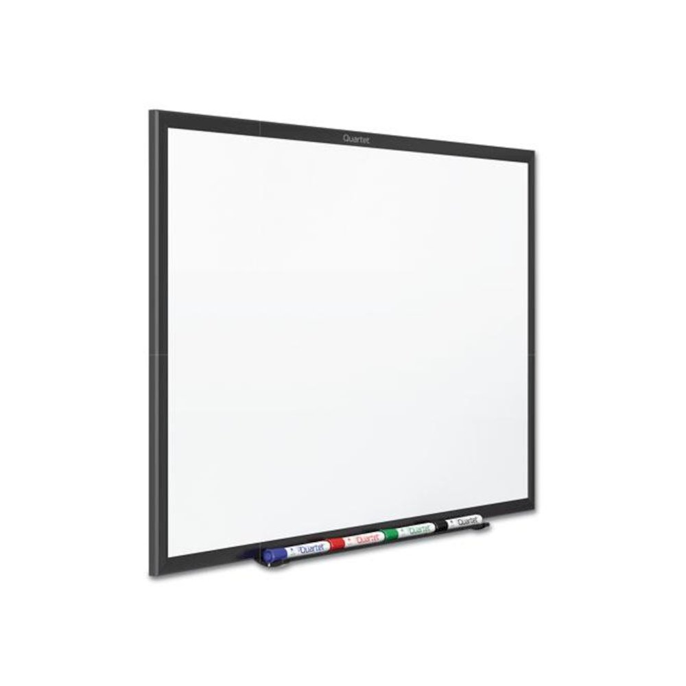Classic Series Total Erase Dry Erase Boards, 96" x 48", White Surface, Black Aluminum Frame. Picture 2