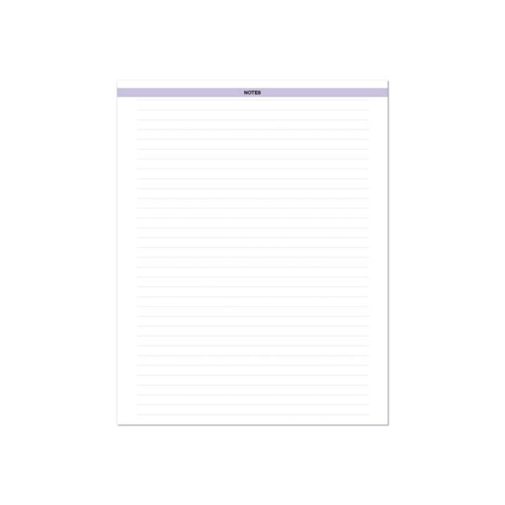 Recycled Wild Flower Weekly/Monthly Planner, Wild Flowers Artwork, 9 x 7, Gray/White/Purple Cover, 12-Month (Jan-Dec): 2026. Picture 7