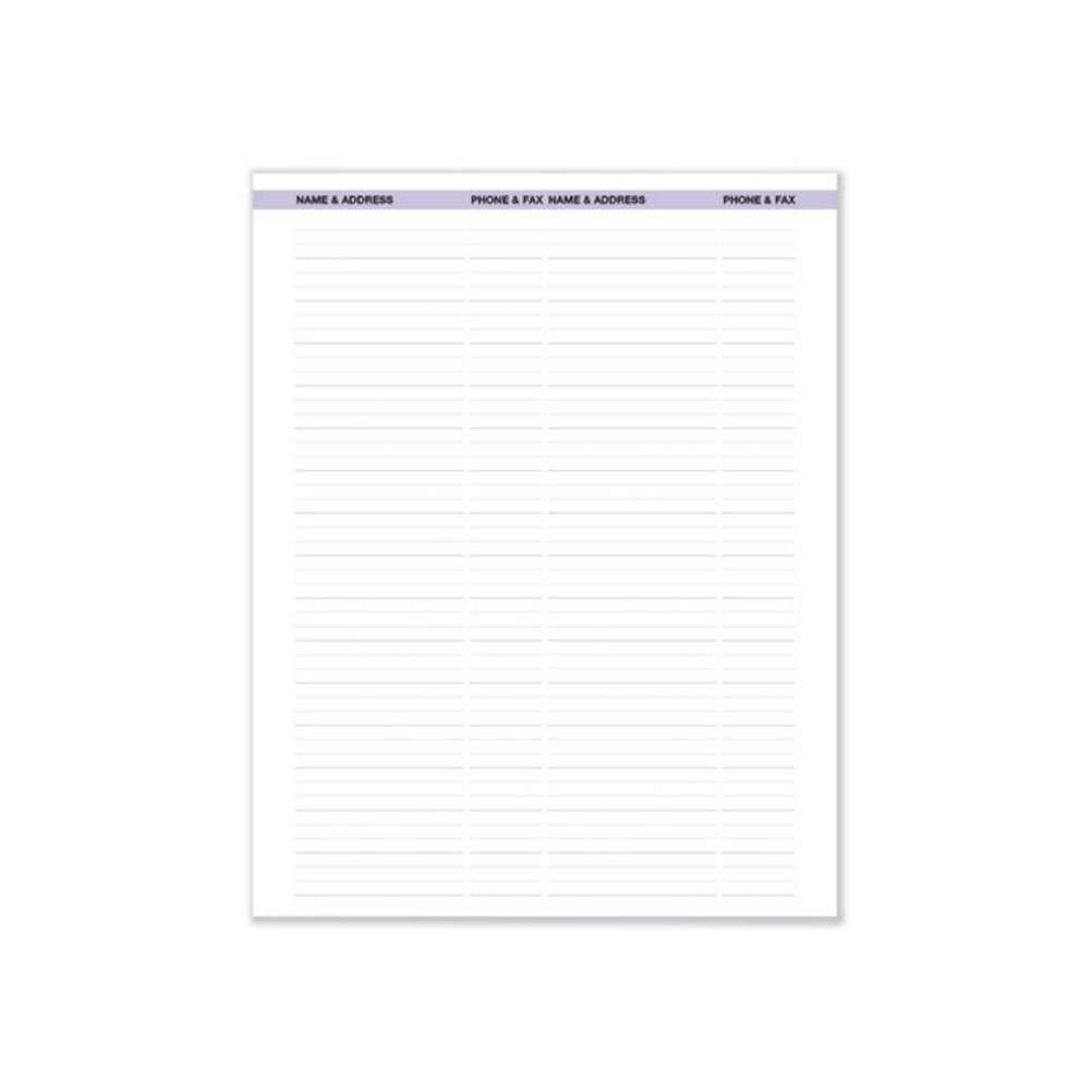 Recycled Wild Flower Weekly/Monthly Planner, Wild Flowers Artwork, 9 x 7, Gray/White/Purple Cover, 12-Month (Jan-Dec): 2026. Picture 6