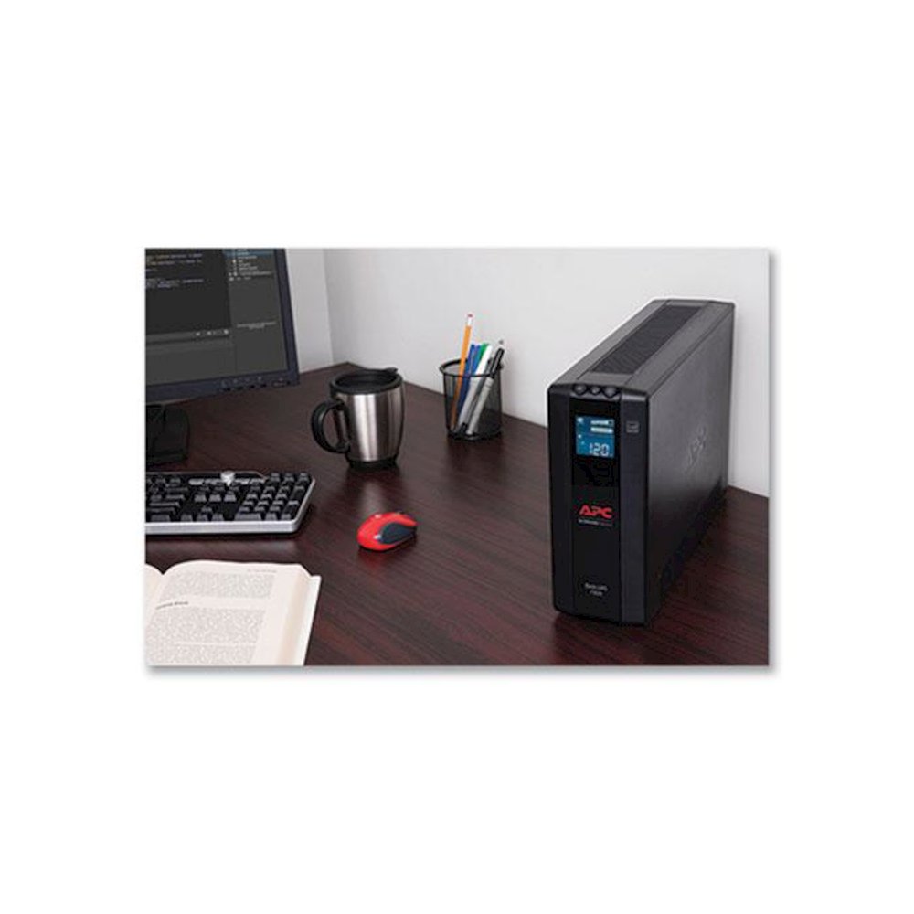 BX1500M Back-UPS PRO BX Series Compact Tower Battery Backup System, 10 Outlets, 1,500 VA, 789 J. Picture 4