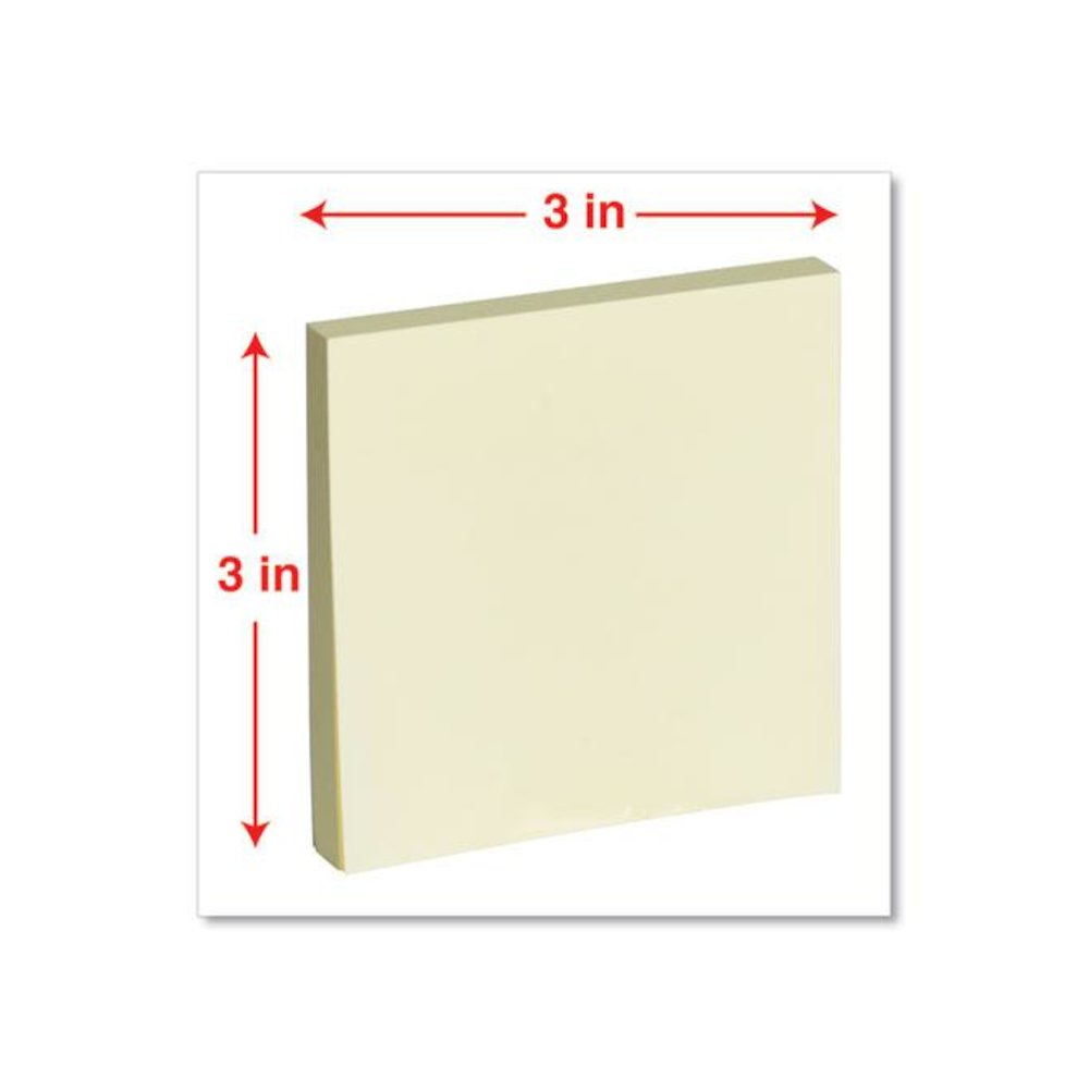 Fan-Folded Self-Stick Pop-Up Note Pads, 3" x 3", Assorted Pastel Colors, 100 Sheets/Pad, 12 Pads/Pack. Picture 3