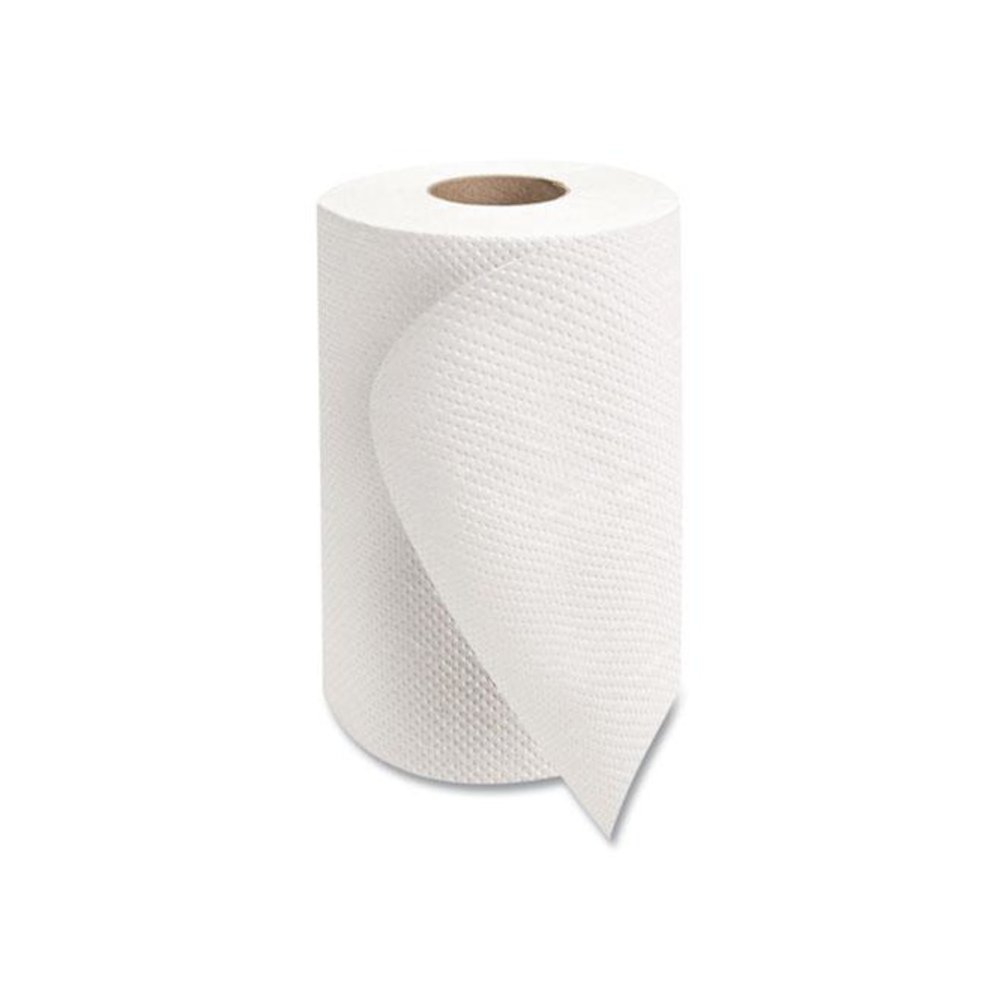 Morsoft Universal Roll Towels, 1-Ply, 8" x 350 ft, White, 12 Rolls/Carton. Picture 2