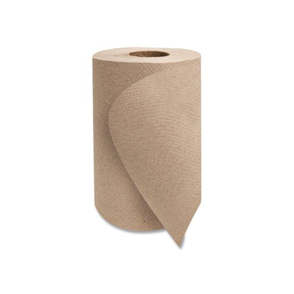Morsoft Universal Roll Towels, 1-Ply, 8" x 350 ft, Brown, 12 Rolls/Carton. Picture 3