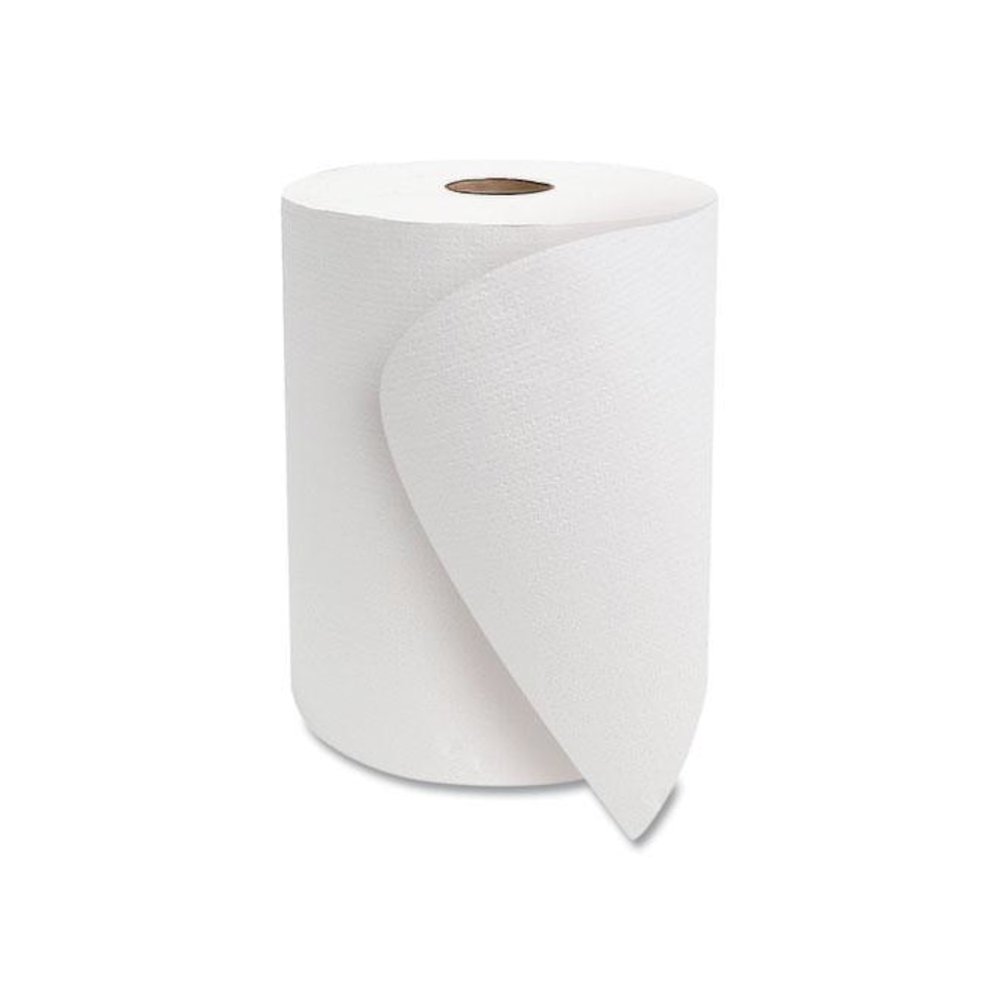 10 Inch TAD Roll Towels, 1-Ply, 10" x 700 ft, White, 6 Rolls/Carton. Picture 6