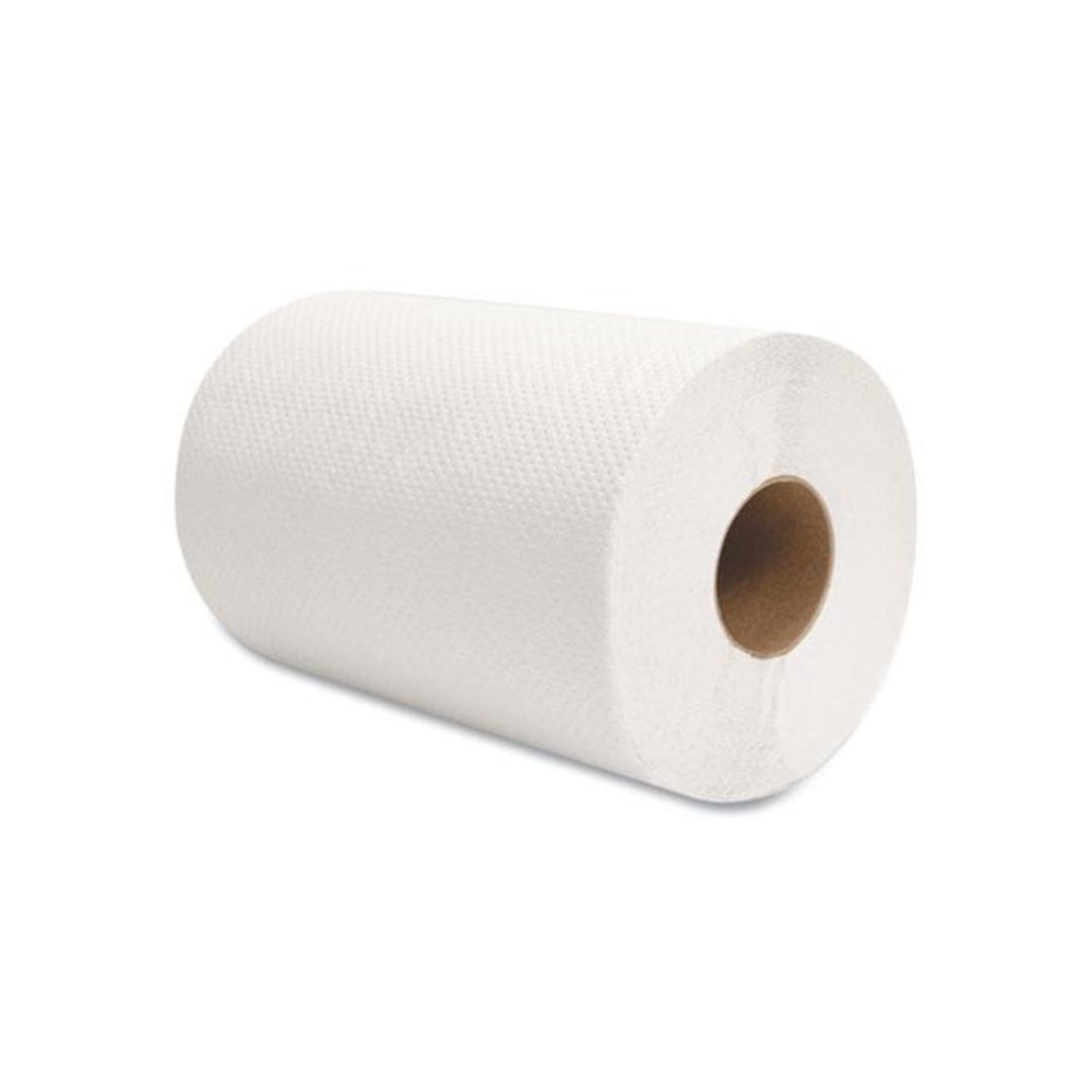 Morsoft Universal Roll Towels, 1-Ply, 8" x 350 ft, White, 12 Rolls/Carton. Picture 6