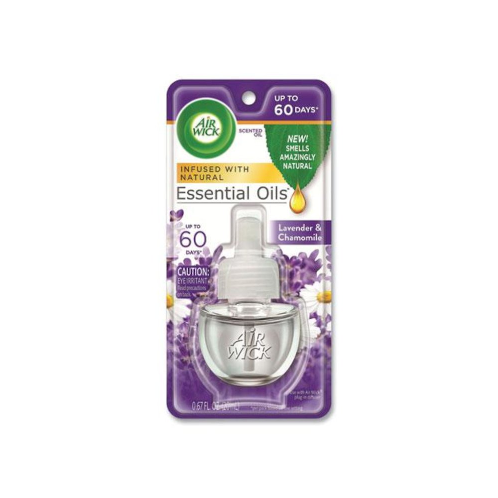 Scented Oil Refill, Lavender and Chamomile, 0.67 oz, 8/Carton. Picture 1