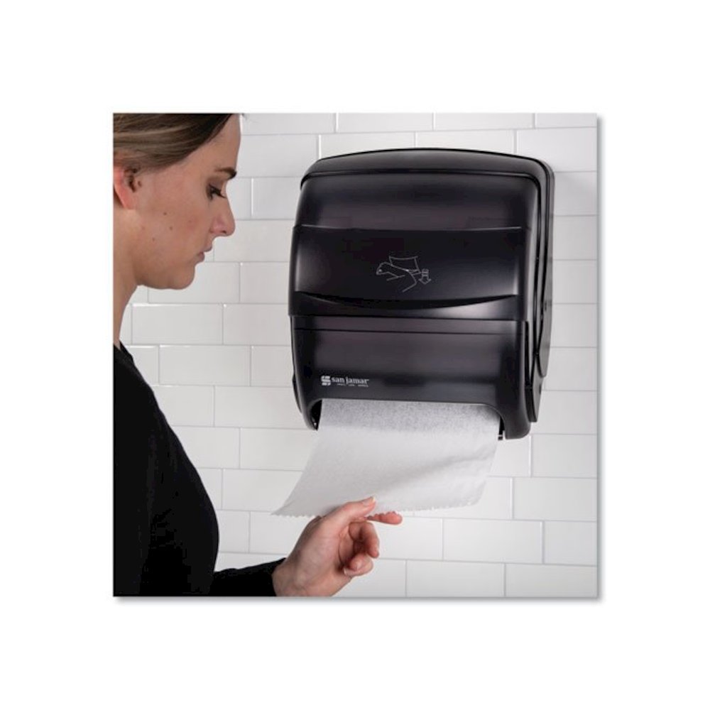 Integra Lever Roll Towel Dispenser, 11.5 x 11.25 x 13.5, Black Pearl. Picture 10