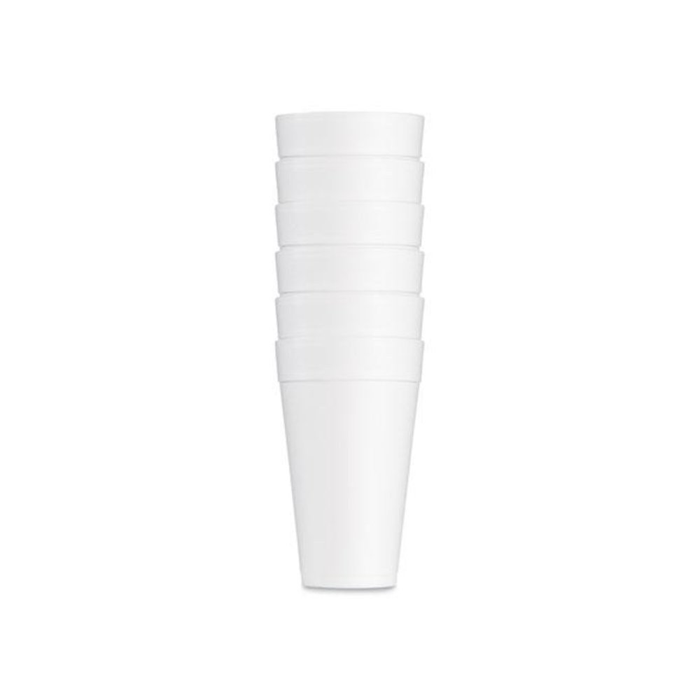 Foam Drink Cups, 32 oz., White, 25/Bag, 20 Bags/Carton. Picture 2