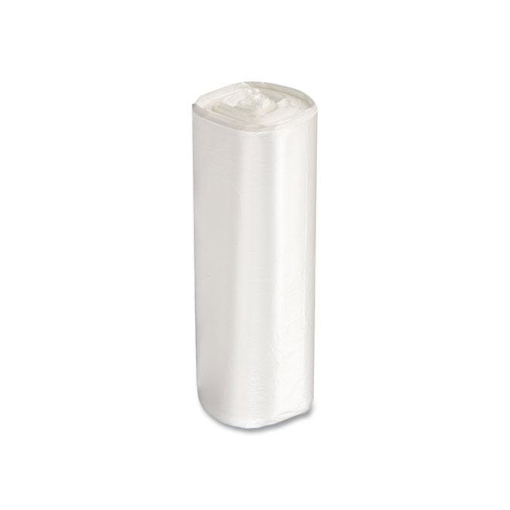 High-Density Commercial Can Liners, 16 gal, 5 mic, 24" x 33", Natural, Perforated Roll, 50 Bags/Roll, 20 Rolls/Carton. Picture 3