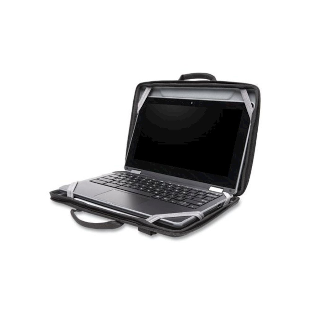 LS520 Stay-On Case for 11.6" Chromebooks and Laptops, 13.2 x 1.6 x 9.3, Black. Picture 7