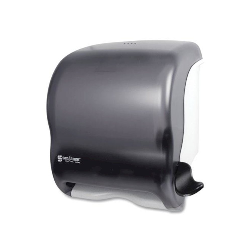 Element Lever Roll Towel Dispenser, Classic, 12.5 x 8.5 x 12.75, Black Pearl. Picture 2