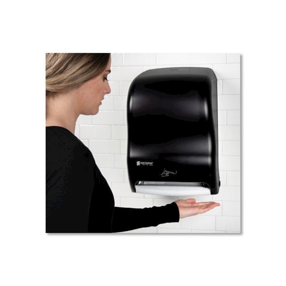 Smart System with iQ Sensor Towel Dispenser, 11.75 x 9 x 15.5, Black Pearl. Picture 3