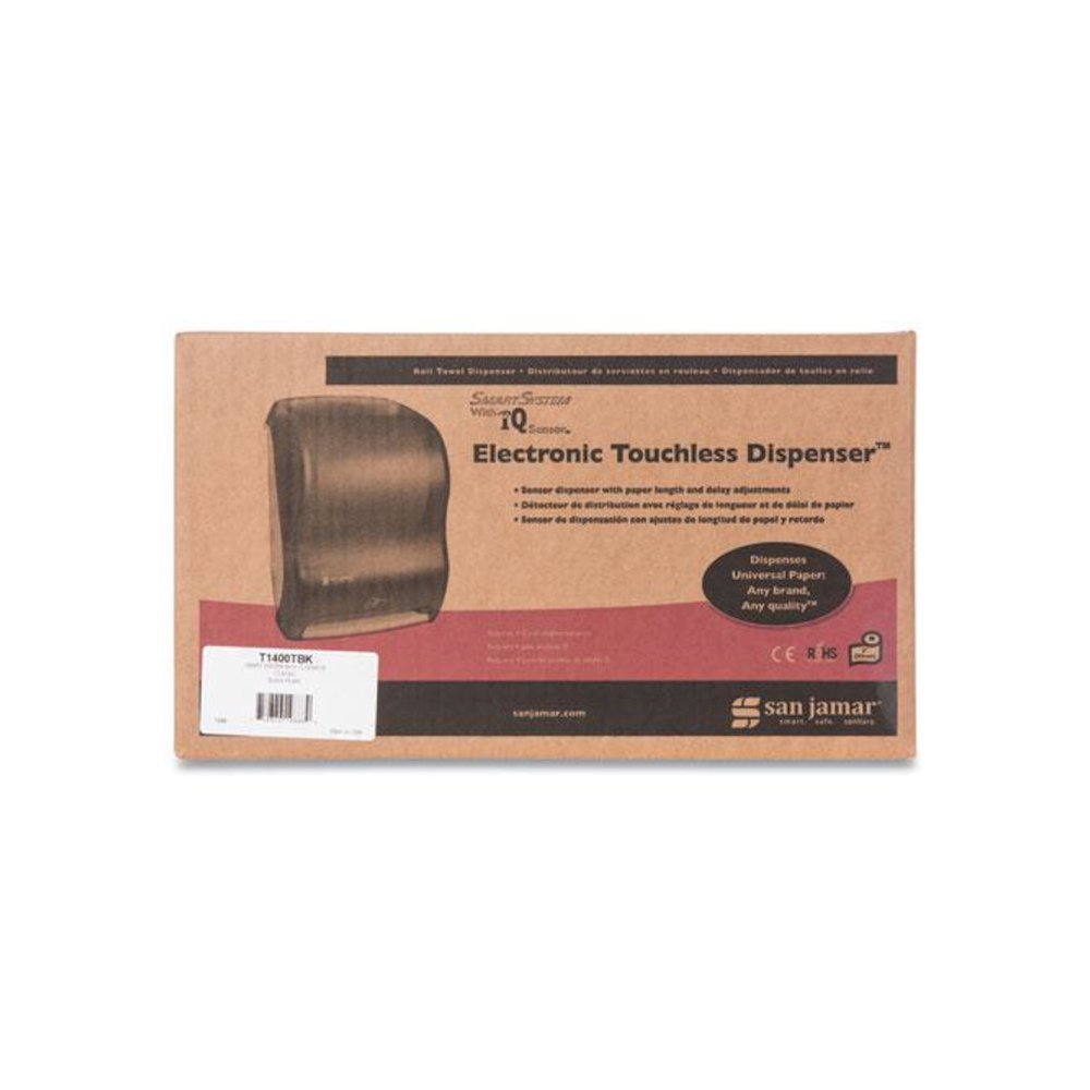 Smart System with iQ Sensor Towel Dispenser, 11.75 x 9 x 15.5, Black Pearl. Picture 6